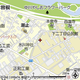 埼玉県八潮市二丁目1150-2周辺の地図