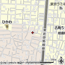 埼玉県草加市谷塚町1639-14周辺の地図