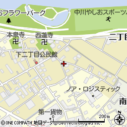 埼玉県八潮市二丁目1236周辺の地図
