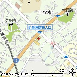 千葉県松戸市二ツ木342周辺の地図
