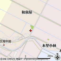 千葉県印西市和泉屋85周辺の地図