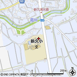 埼玉県入間市新久489-3周辺の地図