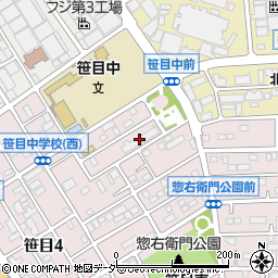 ガーデンシティ戸田周辺の地図
