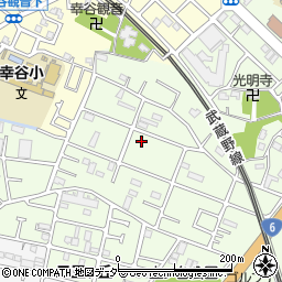 千葉県松戸市二ツ木1391-1周辺の地図
