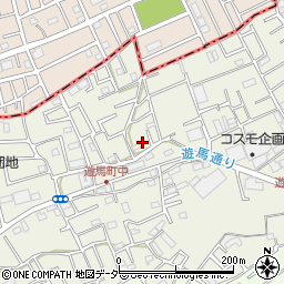 埼玉県草加市遊馬町661-4周辺の地図