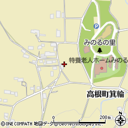 山梨県北杜市高根町箕輪2034周辺の地図