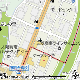 埼玉県入間郡三芳町竹間沢東8周辺の地図