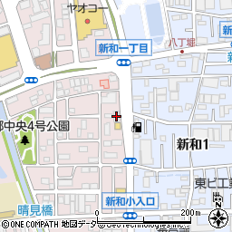 埼玉縣信用金庫三郷支店周辺の地図