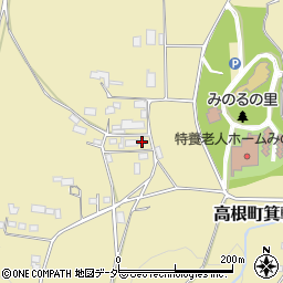 山梨県北杜市高根町箕輪2030周辺の地図