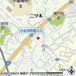 千葉県松戸市二ツ木326周辺の地図