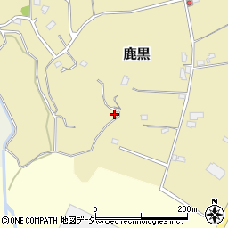 千葉県印西市鹿黒周辺の地図