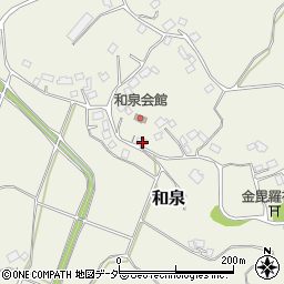 千葉県印西市和泉860周辺の地図