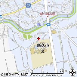 埼玉県入間市新久513周辺の地図