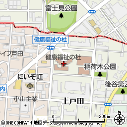 埼玉県戸田市上戸田5-4周辺の地図