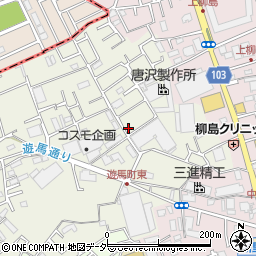 埼玉県草加市遊馬町780-23周辺の地図