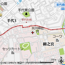 東京アルファライン周辺の地図