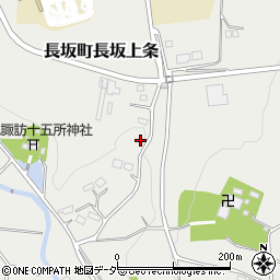 山梨県北杜市長坂町長坂上条1422周辺の地図