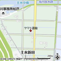 ヤマト運輸松戸栄町宅急便センター周辺の地図