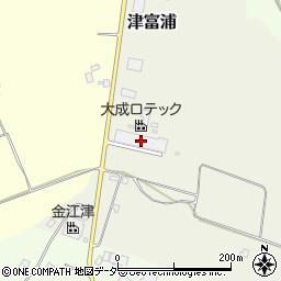千葉県成田市津富浦1006周辺の地図