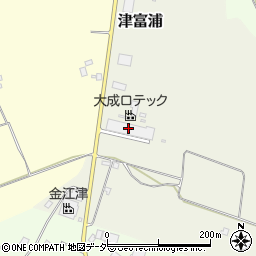 大成ロテック株式会社　成田合材工場周辺の地図