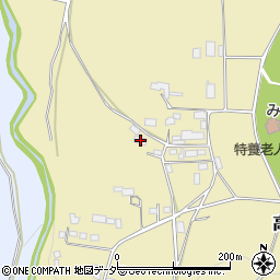 山梨県北杜市高根町箕輪1991周辺の地図