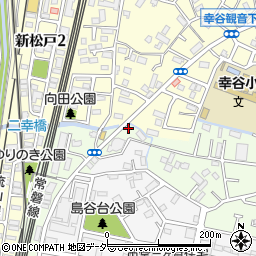 千葉県松戸市二ツ木756周辺の地図