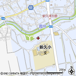 埼玉県入間市新久502周辺の地図