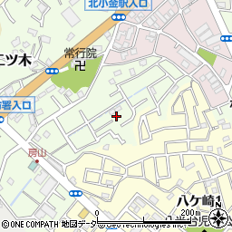 千葉県松戸市二ツ木1258-5周辺の地図