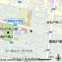 グレース新松戸周辺の地図