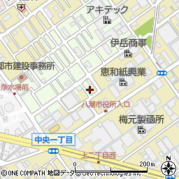 埼玉県八潮市二丁目525周辺の地図