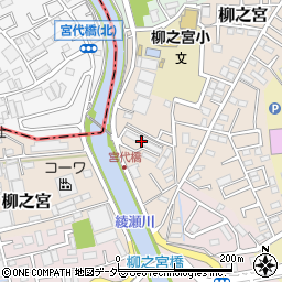 レンゴー株式会社　東京工場独身寮周辺の地図