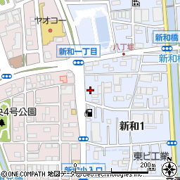 埼玉県三郷市新和1丁目193周辺の地図