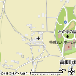 山梨県北杜市高根町箕輪2028周辺の地図