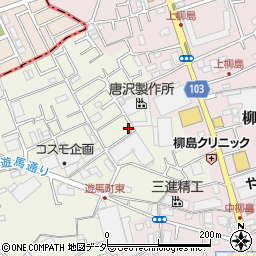 埼玉県草加市遊馬町780-26周辺の地図