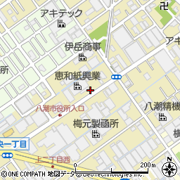 埼玉県八潮市二丁目500周辺の地図