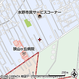 埼玉県狭山市水野948周辺の地図