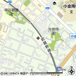 千葉県松戸市二ツ木430周辺の地図