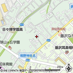 埼玉県入間市下藤沢1031周辺の地図