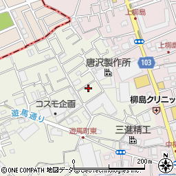 埼玉県草加市遊馬町780周辺の地図