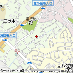 千葉県松戸市二ツ木1262周辺の地図