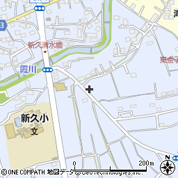 埼玉県入間市新久417周辺の地図