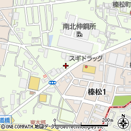 株式会社福沢工芸社周辺の地図