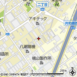 埼玉県八潮市二丁目361周辺の地図