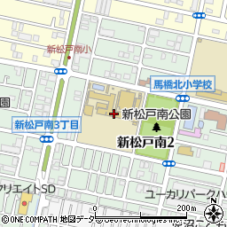 松戸市立新松戸南中学校周辺の地図