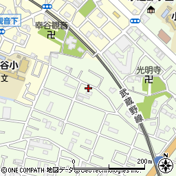 千葉県松戸市二ツ木1387周辺の地図