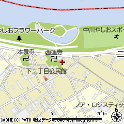 埼玉県八潮市二丁目1226周辺の地図