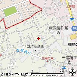 埼玉県草加市遊馬町715-32周辺の地図