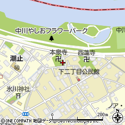 埼玉県八潮市二丁目1205周辺の地図