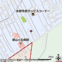 埼玉県狭山市水野971周辺の地図