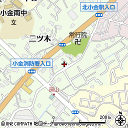 千葉県松戸市二ツ木264周辺の地図
